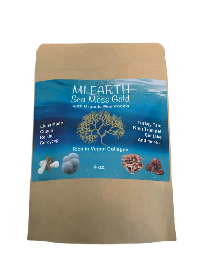 Sea Moss Powder with 14 Organic Mushrooms